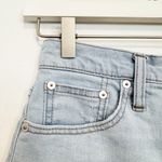 Madewell Denim High Rise Mid Length Jean Shorts Modest Bermuda Light Wash 23 Photo 3