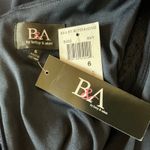 Betsy and Adam Sequined Lace and Chiffon Evening Gown Size 6 Blue 3/4 Long Sleeve Photo 8