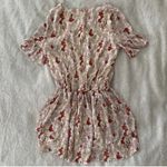 Sabo Skirt Floral Midi Dress - Red and White Photo 3