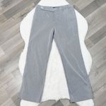 Ralph Lauren Lauren Pin Stripe Stretch Long Tab Trouser Pants Blue White 10P Photo 4