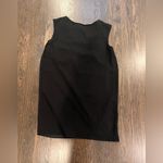 Trina Turk Vela Black Sleeveless Sheath Mini Dress Photo 3