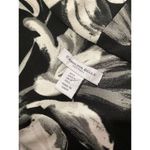 Carolina belle  Montreal Floral Open Front Blazer Jacket Black White S Photo 4