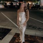 Hello Molly Satin Midi Dress Photo 4