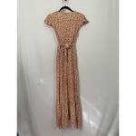 VICI KISSED BY THE SUN HIGH LOW POCKETED TIE MAXI SZ MEDIUM DRESS Orange Photo 2