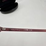 Ralph Lauren  Women’s Sunglasses Purple Round Oversized‎ Sunnies Photo 8