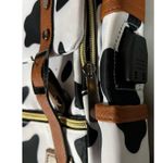 Black White Cow Print 17” in. Padded Cushioned Protective Laptop Bag Case Backpack 🤍🖤 Photo 3