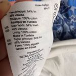 Sandro Yana Blue Floral Print Puff Sleeve V-Neck Tiered Mini Dress Size M Photo 13