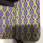 Vera Bradley  wallet retired print ‎ purple punch trifold wallet Photo 4