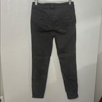 Free People Black Ankle Zip Skinny Jeans Photo 3