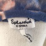 Splendid  Blue Tie Dye Wide Short-sleeve Shirt Photo 4