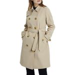 Orolay | Classic belted trench coat jacket Tan Size XL Photo 12