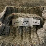 Gray Petal and Pup Sweater Sz L/XL Brown Size L Photo 3