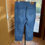 J.Crew Vintage Crop Jeans in Rhodes Medium Wash Frayed Distressed Size 31 Photo 7