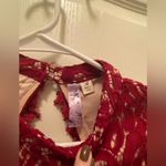 Alya Red Fit and Flare Lace Dress Photo 2