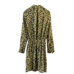 Zadig & Voltaire  Rinka bloemen jurk viscose mini yelllow dress size XS C1 Photo 6