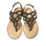 Market & Spruce Women's Strappy Sandals in Olive Green Photo 1