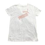 Puma  Imprint Logo T-shirt in White, Size S​​​​​ Photo 0