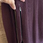 LA Hearts Women's Crew Neck Pullover Sweater Burgundy Size XS Photo 2