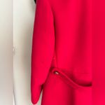 Vintage 1950s/1960s Gus Mayer Red Faux Wool Fur Coat Photo 6