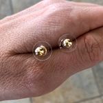 Set Of 2 Pairs Of Gold Earrings! Brand New Photo 2