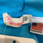 Anthropologie Maronie yellow/blue cotton/spandex tie dye hoodie.Size Small. NWT. Photo 2