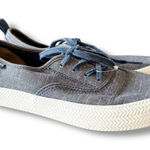 Sperry Crest Vibe Lace-up Sneakers Womens Size 7 Chambray Denim Look Preppy Boat Photo 0