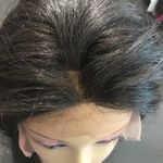 Off black dark brown wig Thick Freepart Wig 2020 Photo 6