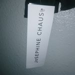 Josephine Chaus  14 Silk Ruffle Top in Black Funeral Plus Photo 10