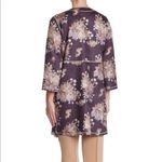 Amanda & Chelsea Chelsea & Theodore Faux Suede Brown Floral Jacket Womens Size M -Brown Tan Ivory Photo 5