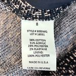 Donna Degnan Blazer Women Size 8 Pink Blue Knit Texture Cotton Blend Coquette Photo 3