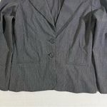 Courtenay Women’s Tweed Blazer Size 10 Gray Business Office Siren Professional Photo 3