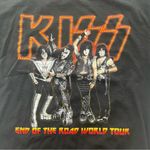 KISS Army Concert Tee Shirt Black Medium End of the World Tour 2019 Classic Rock Photo 2