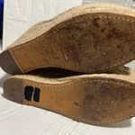 Chloé Chloe Beige Espadrille suede lace up Wedges 37 boho summer minimalist neutral Photo 5