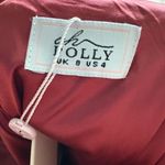 Oh Polly Dress Corset Size 4 Red Maxi Bustier Renaissance Vampires Whimsigoth Photo 5