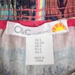 C&C California NWT Maui Beach Tropical Print Linen Blend Pants Size Small Photo 5