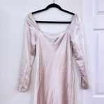 Princess Polly Star Power Mini Dress Champagne Photo 4