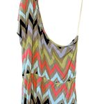 BCBGeneration  Woman's Off-Should Patterned Trendy Top Size Large Photo 0