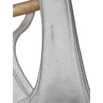 Abercrombie & Fitch  Soft AF White Stretch Cropped Crop Top Tank Top Women Size L Photo 3