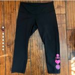 Lululemon Soulcycle Skull Heart Wunder Under Crop Leggings Sz 4 Black Photo 8