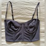 SKIMS Outdoor Bustier Crop Top Ash Sexy Coquette Y2K Style Photo 2