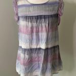 Cloth & Stone Anthropologie purple tie-dye top size S Photo 1