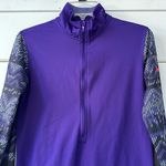 Nike Pro Dri-fit Purple Half Zip Large Photo 2