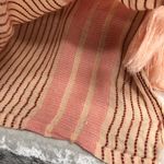 Soft Surroundings  embroidered women’s medium wide leg tassels boho pull on pants Photo 14