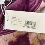 Johnny Was Calme by  Purple Floral Printed Fleece Jacket small NWT Photo 5