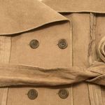 Making the Cut Deconstructed Strapless Corset halter Top size Medium corduroy Photo 13