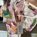 Banjanan Bulbul Muse Spring Floral Dress NEW White Size XS Photo 6