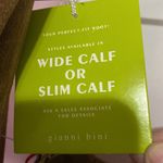 Gianni Bini NWT Brown LEATHER Suede 4” Heeled 1.5”PLATFORM Boots SIDE ZIP WO 10 Photo 11