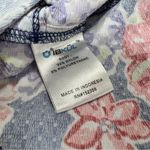 Ibkul Larisa Pull On Printed Skort Skirt Floral Navy Multi Red Purple Large L Photo 9