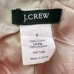 J.Crew  Ruffle Jacket Cropped 3/4 Sleeve Button Front Coral Pink Size 6 Statement Photo 2