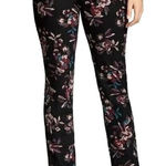Bandolino 🎄 Black and Pink Floral Pants Photo 0